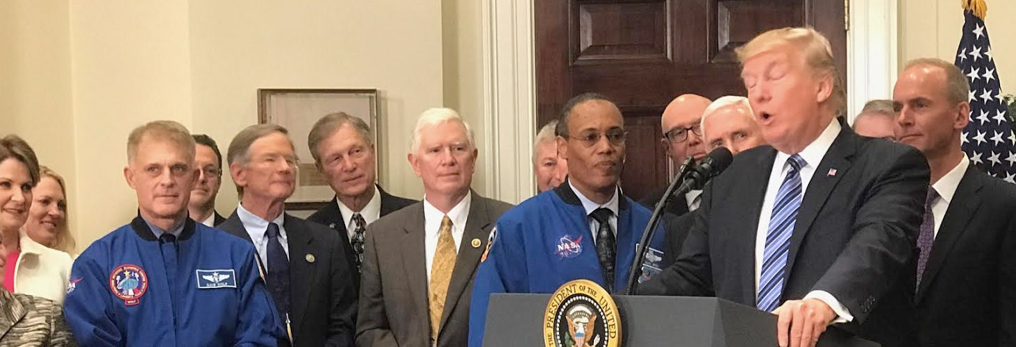 Trump restores National Space Council