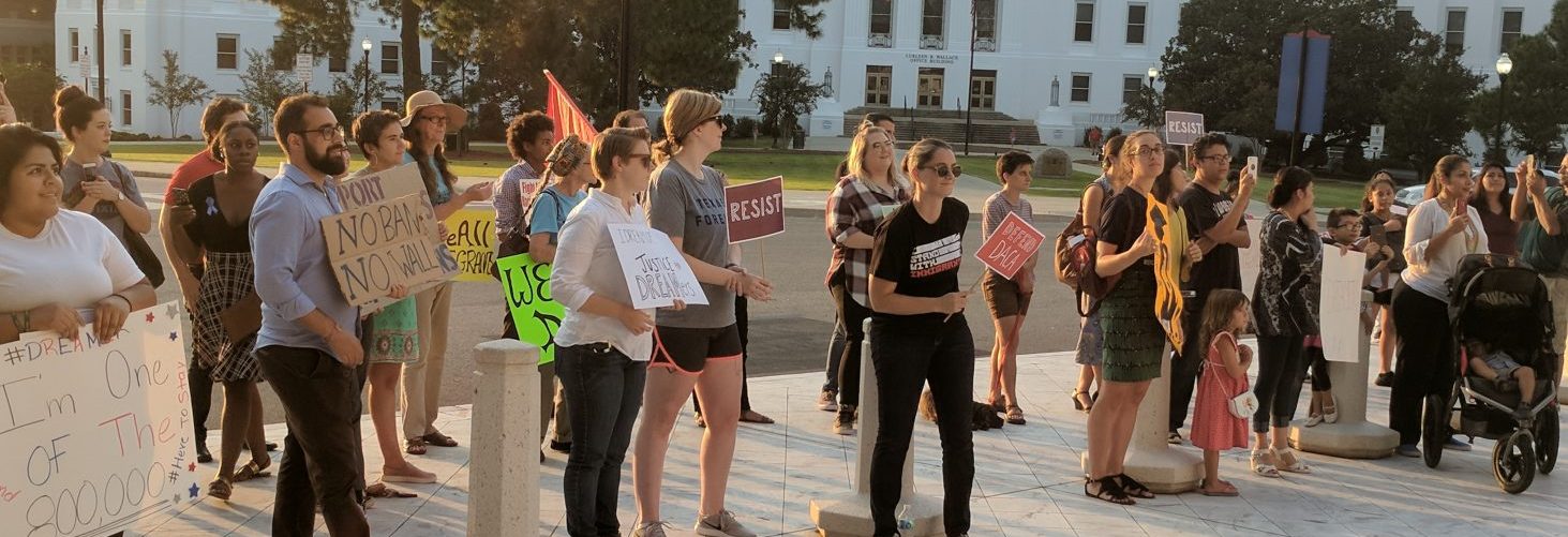 Pro-DACA advocates rally at the State Capitol
