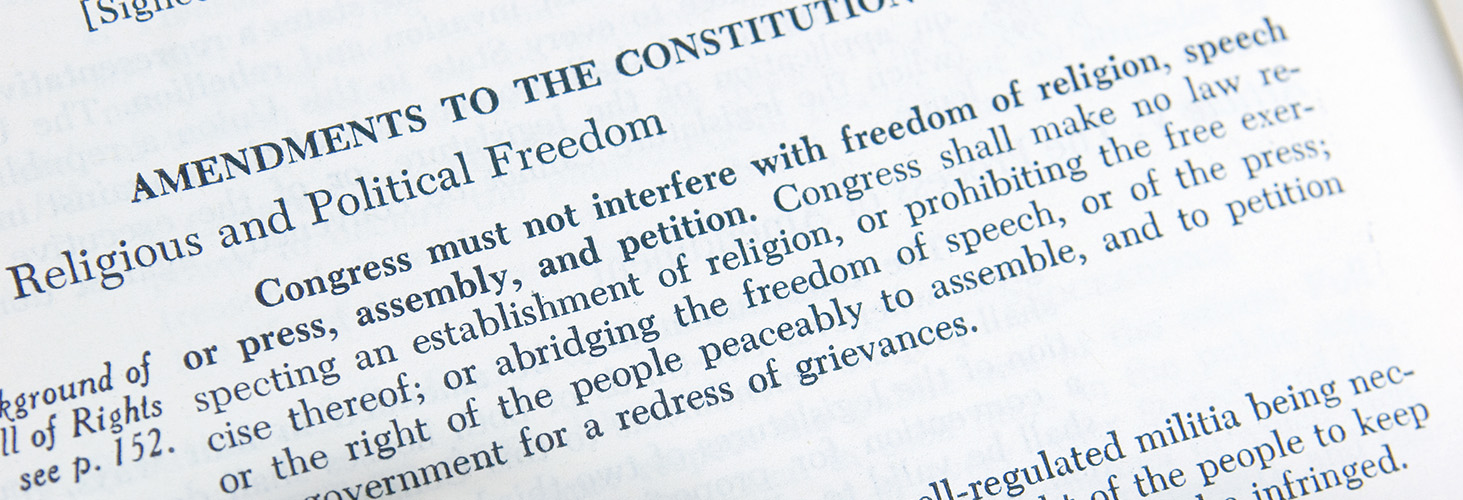 The First Amendment lives