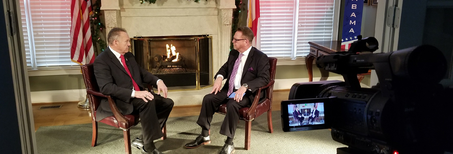 The V to carry extended interview with Roy Moore on Sunday