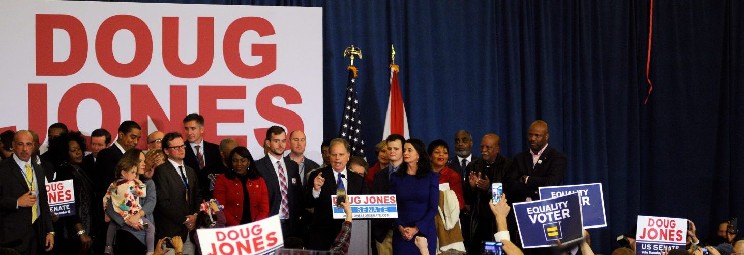 Democrats cheer Doug Jones’ victory