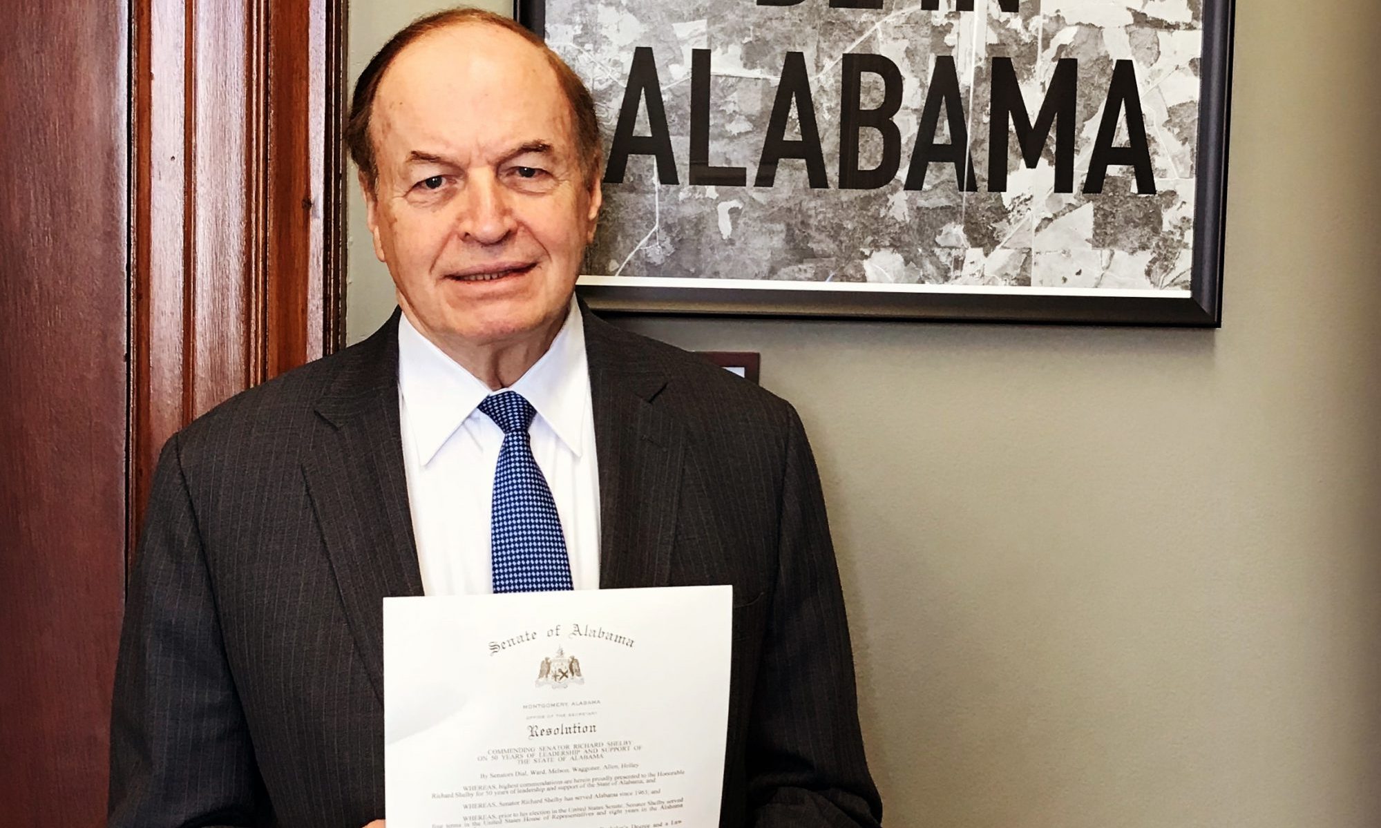 Sen. Richard Shelby honored with state Senate joint resolution