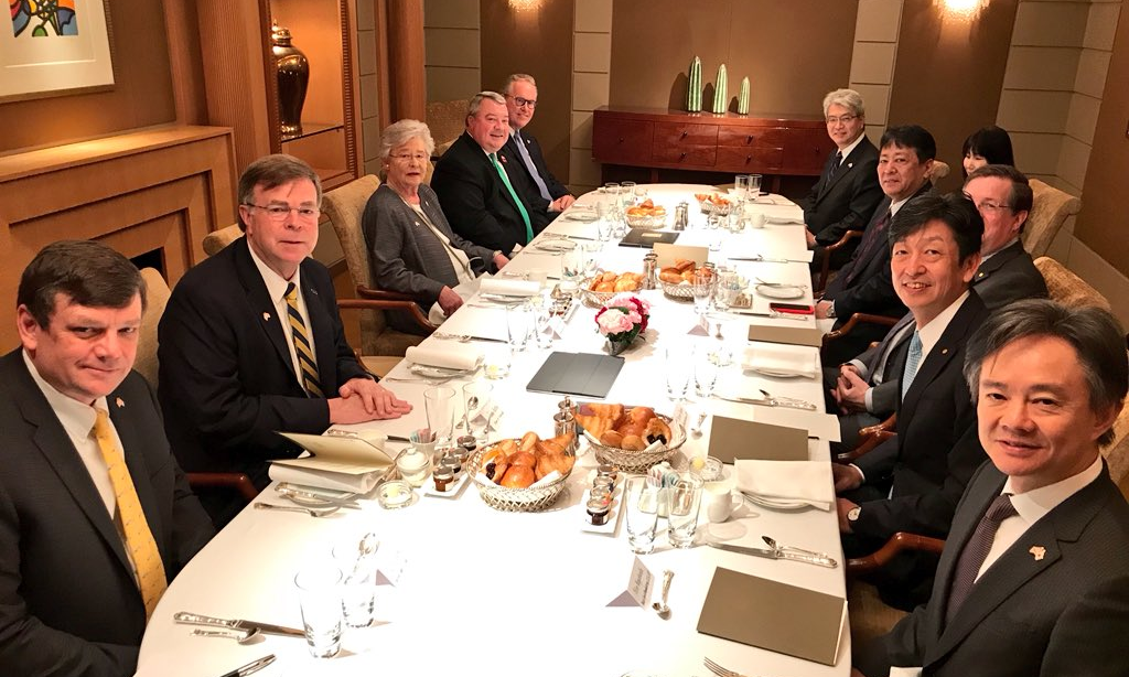 Ivey, team return home after Japan talks