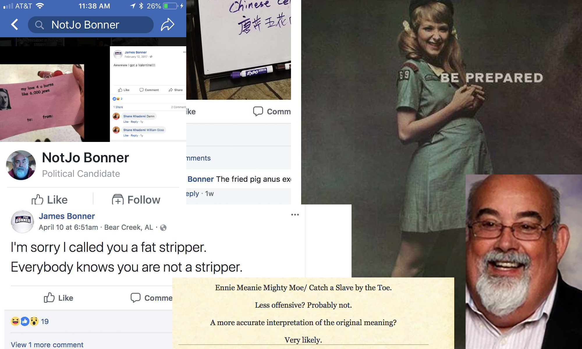 ALGOP condemns PSC candidate James Bonner