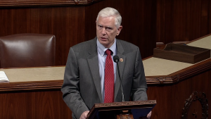 Brooks votes against resolution condemning QAnon conspiracy theorists