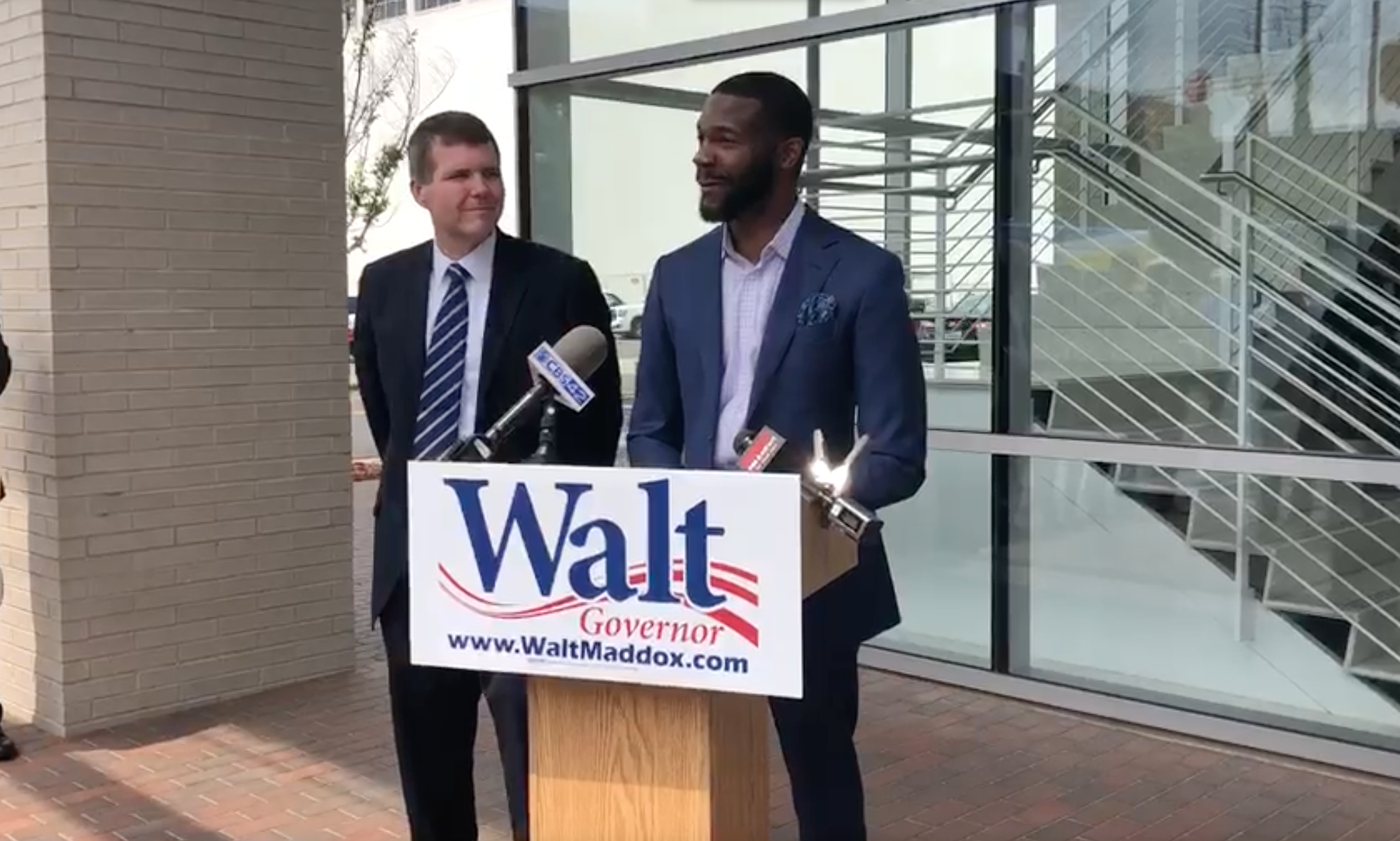Mayor Woodfin endorses Mayor Maddox for governor