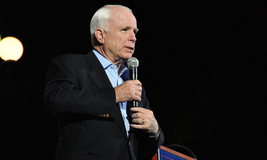 State, National leaders react to death of Sen. John McCain