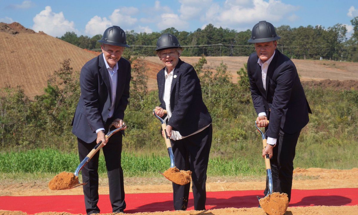 Mercedes breaks ground on Bibb County battery plant