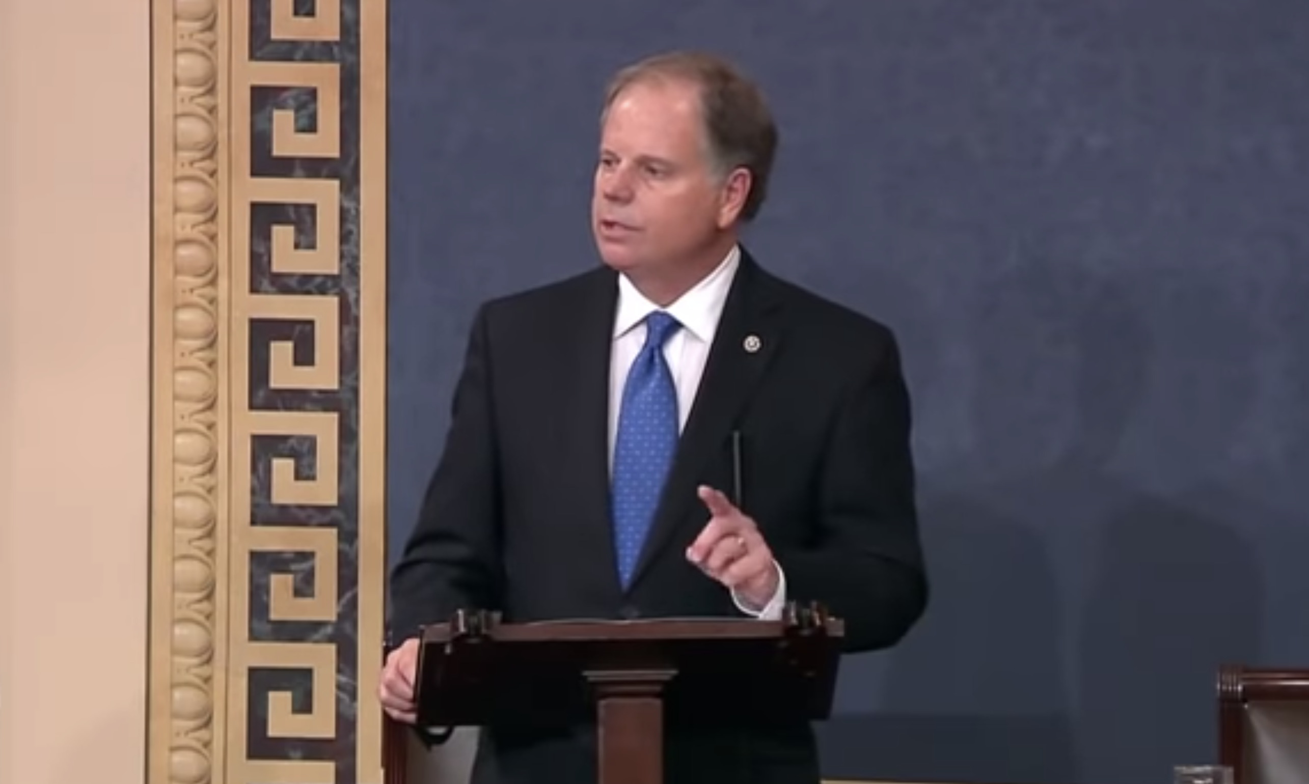 Video | Doug Jones explains why he voted no on Kavanaugh confirmation