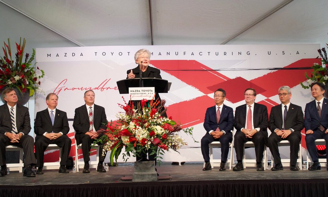 Mazda-Toyota auto plant breaks ground in Limestone County