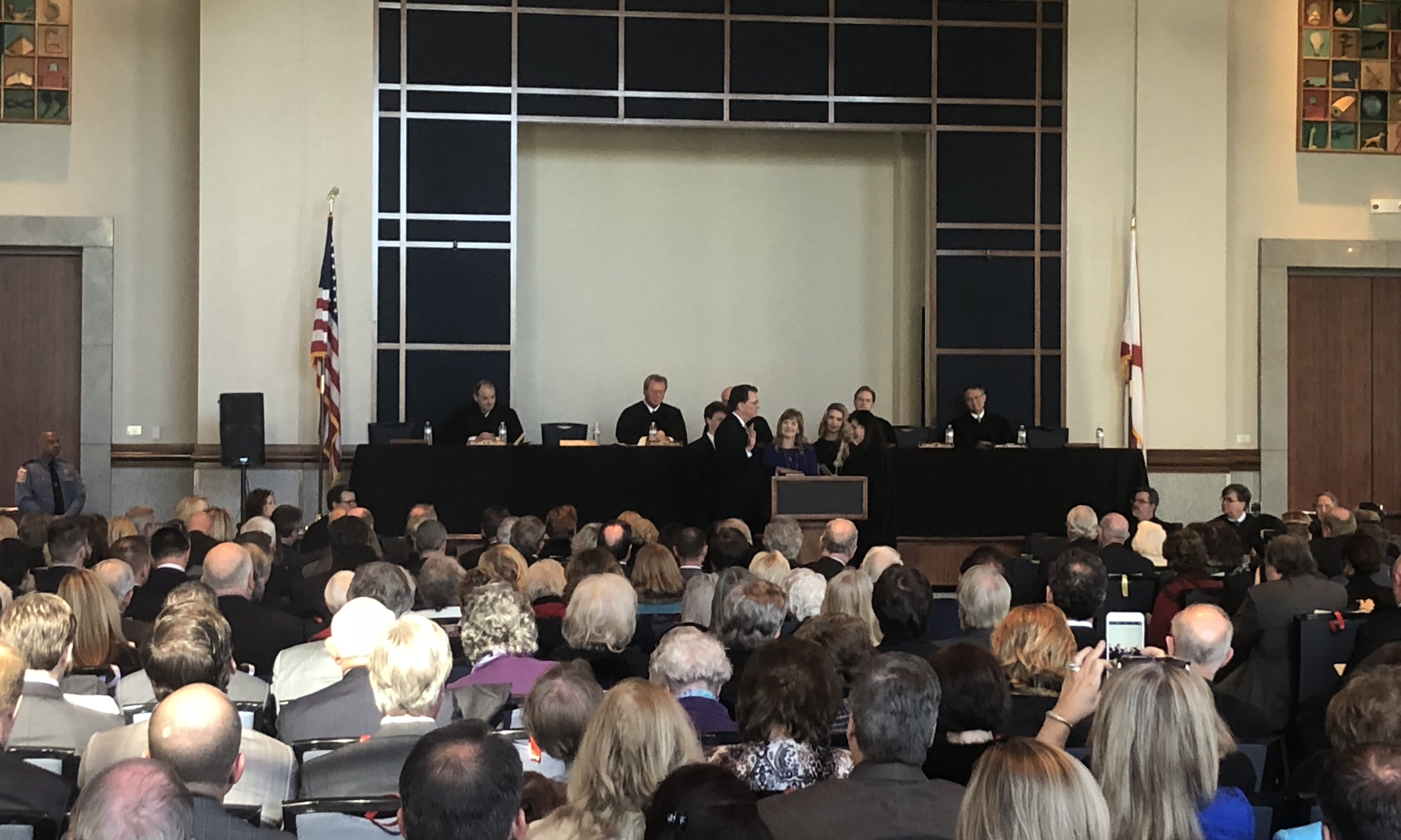 Tom Parker sworn in as chief justice