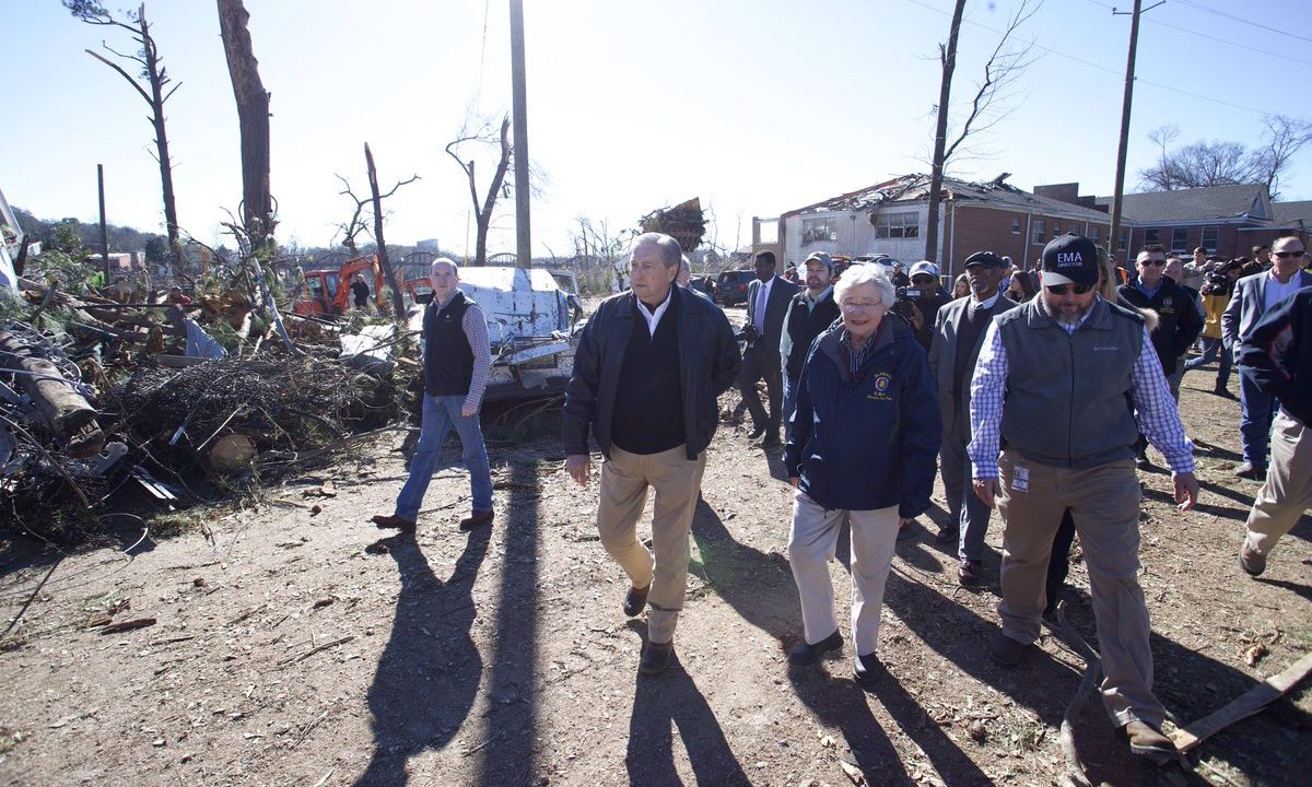 Governor, state officials assess tornado damage in Wetumpka