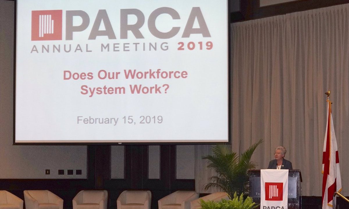 Ivey addresses PARCA event