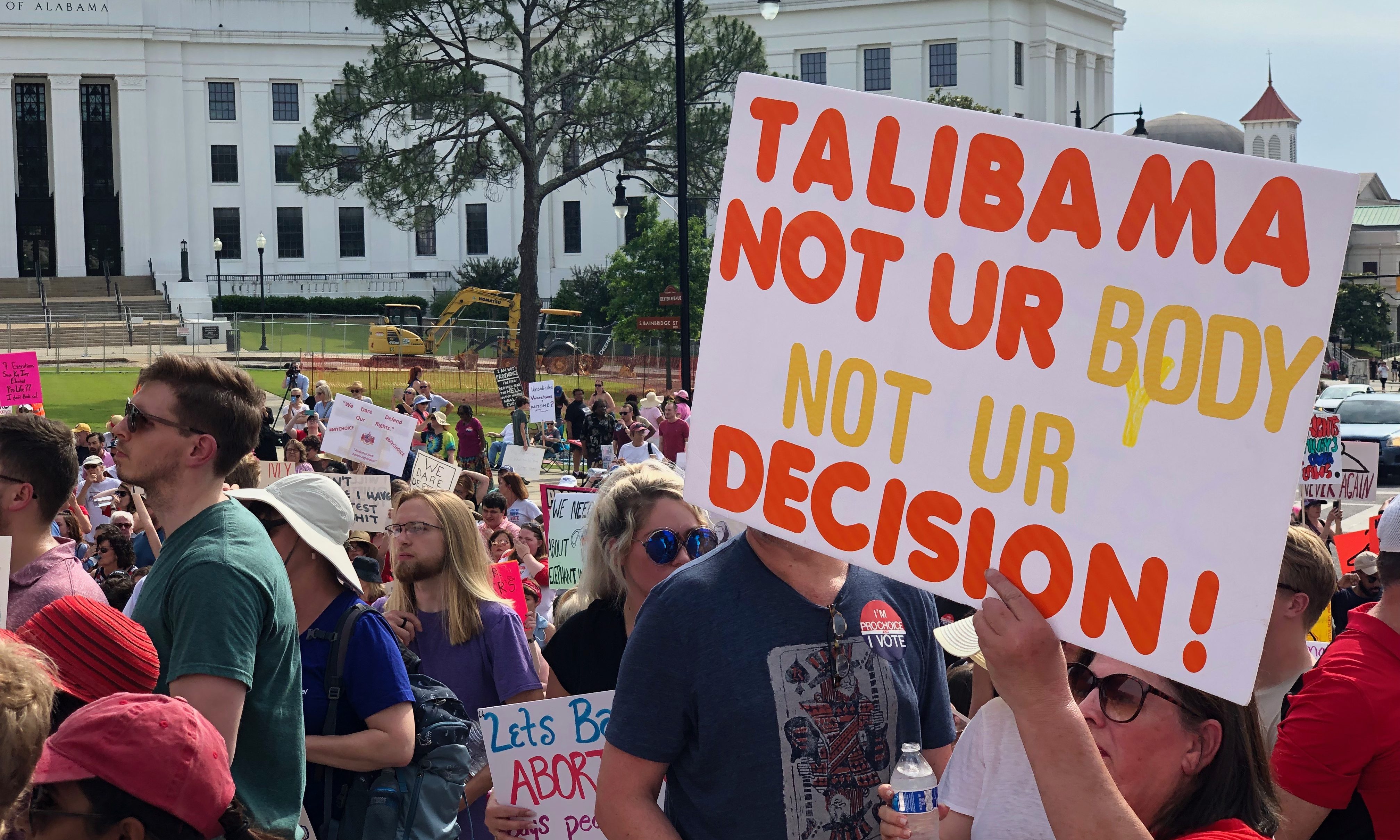 New abortion ban draws large protests to State Capitol, other cities