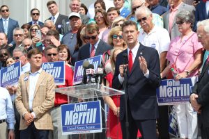 Merrill defends social media comments, questions motives of Black Lives Matter movement