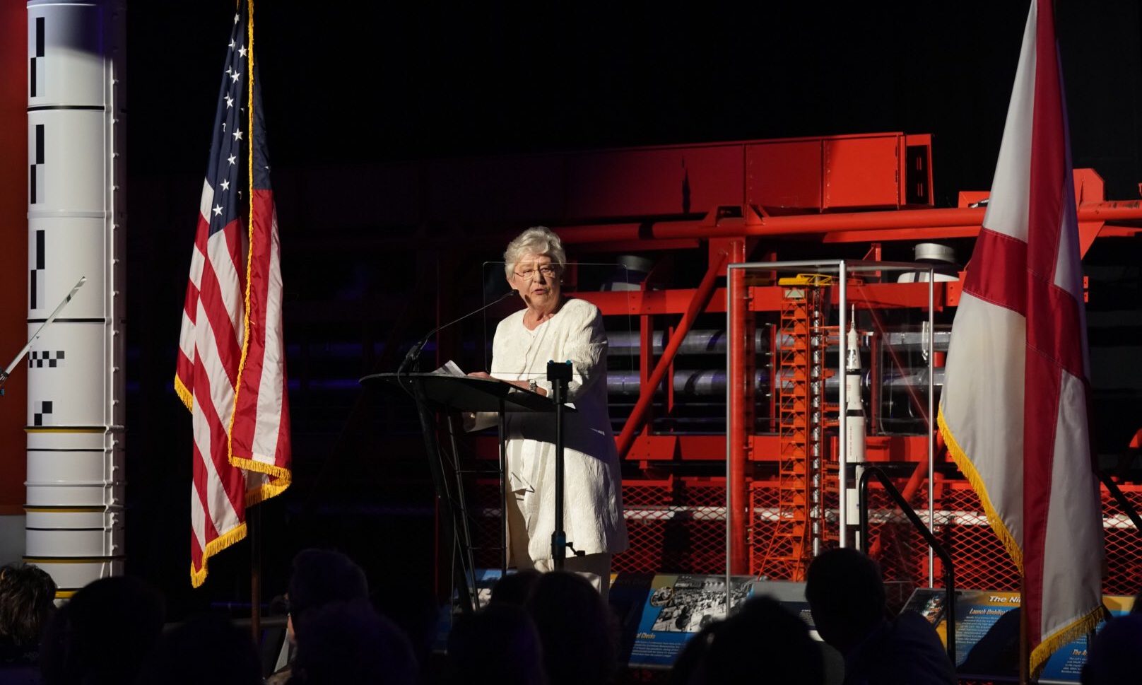 Ivey said “world stood still” when man first walked on the moon