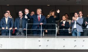 President attends Alabama football game