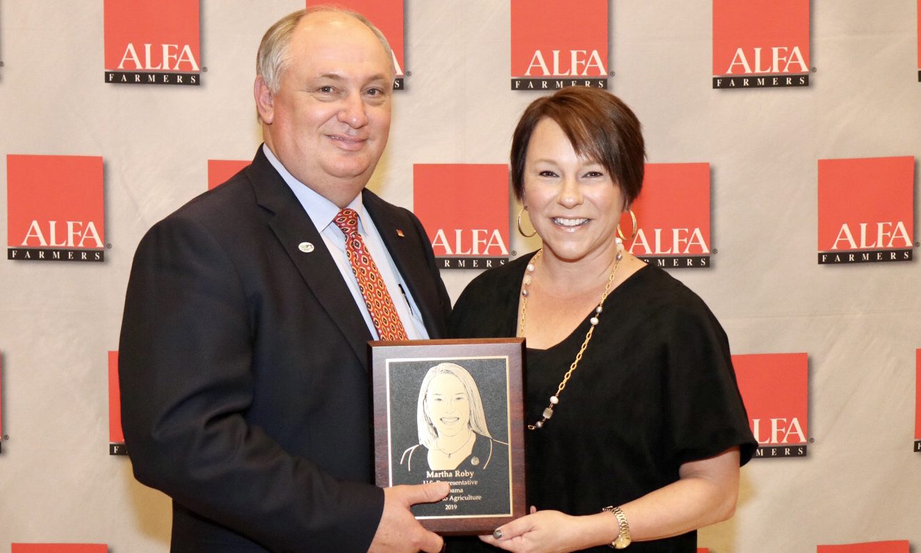 Roby given Service to Agriculture Award