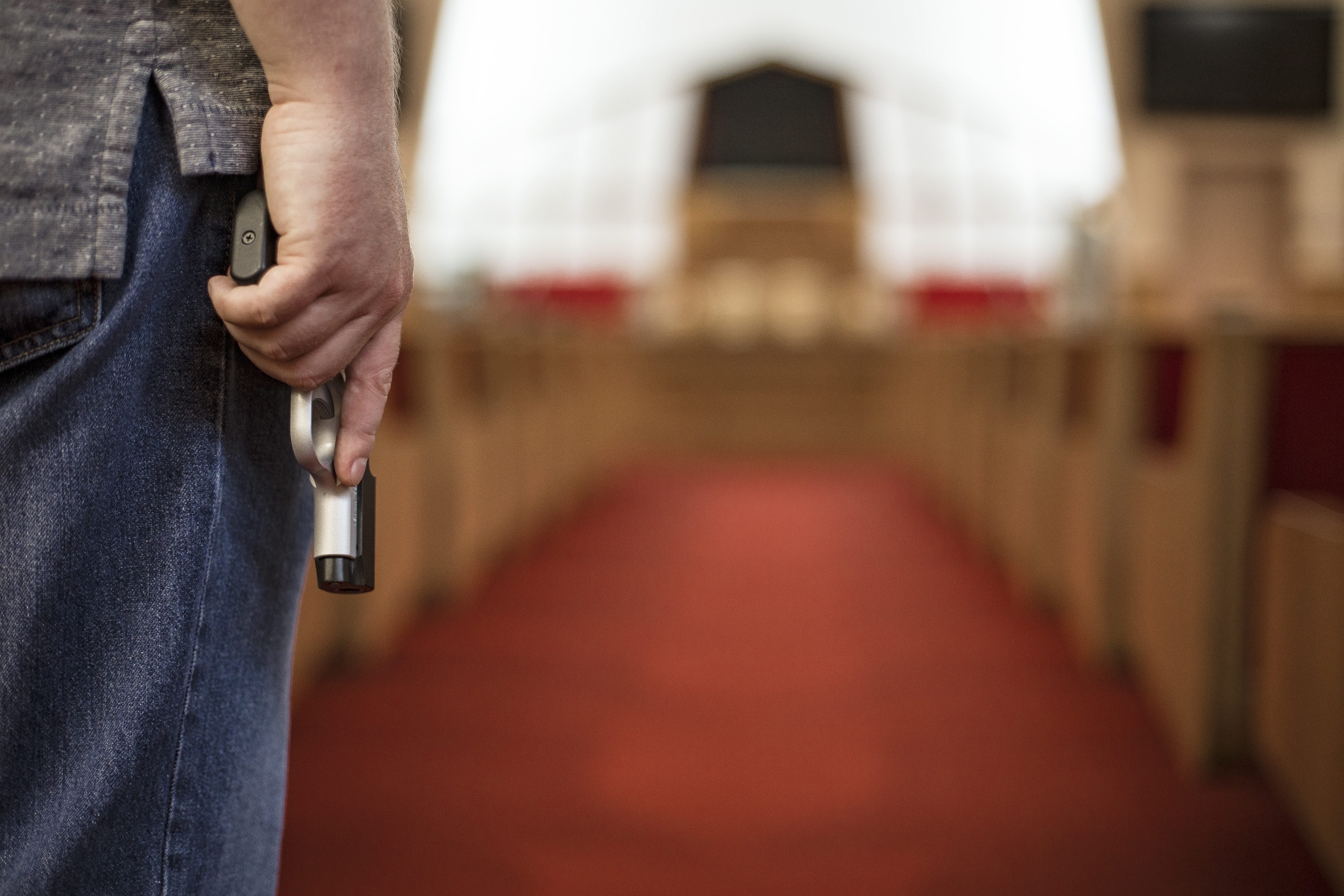 Armed church security fails to prevent three deaths