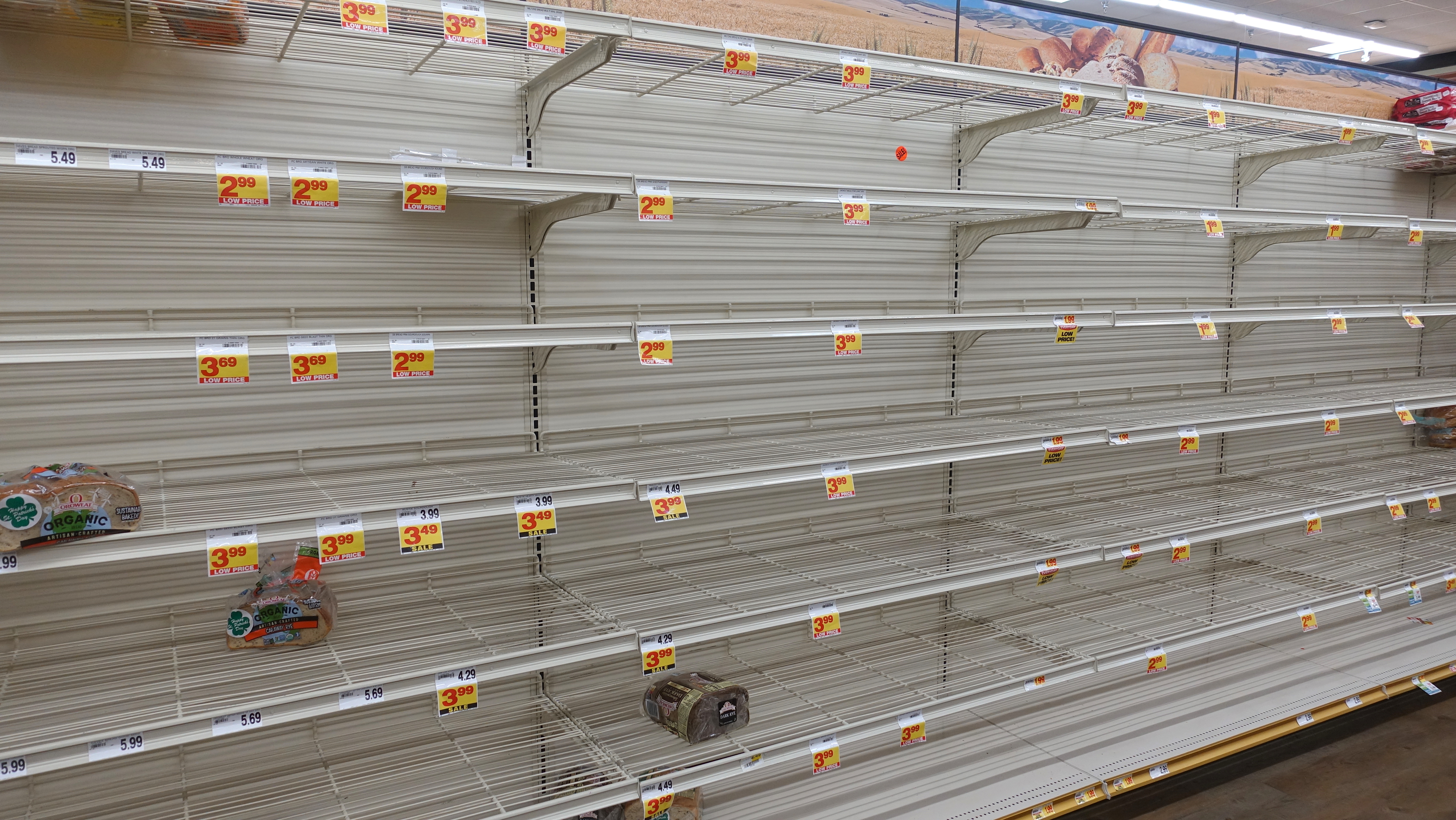 Stay calm, stop hoarding