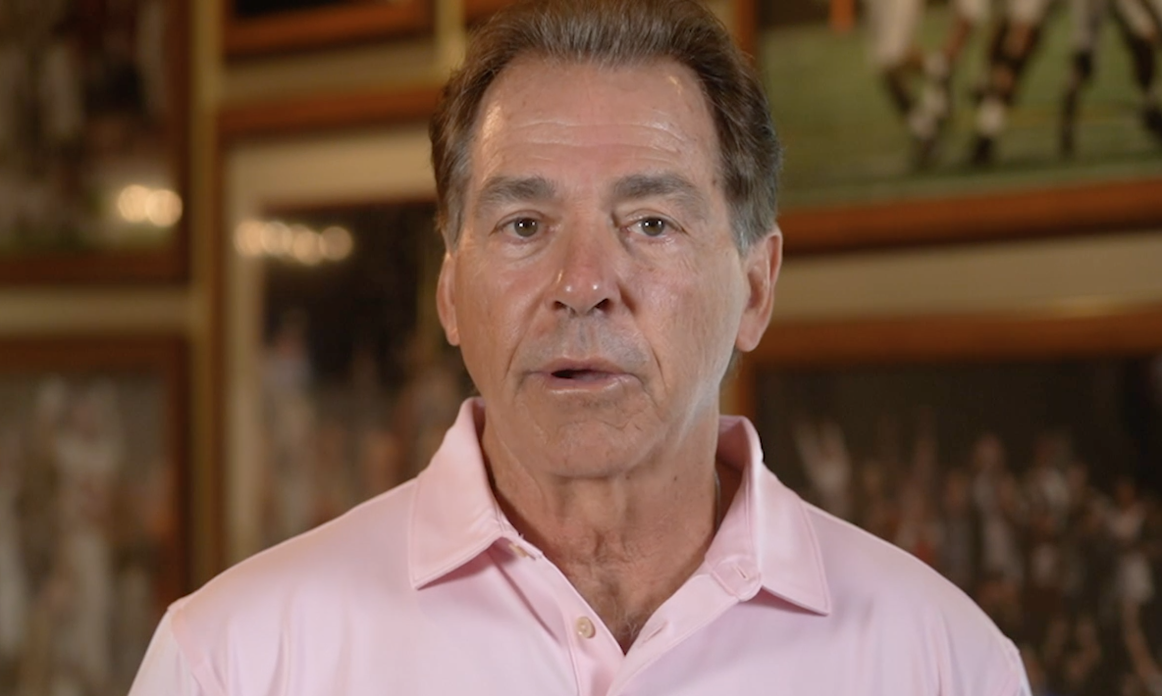 Nick Saban and UAB hospital: “STAY HOME”