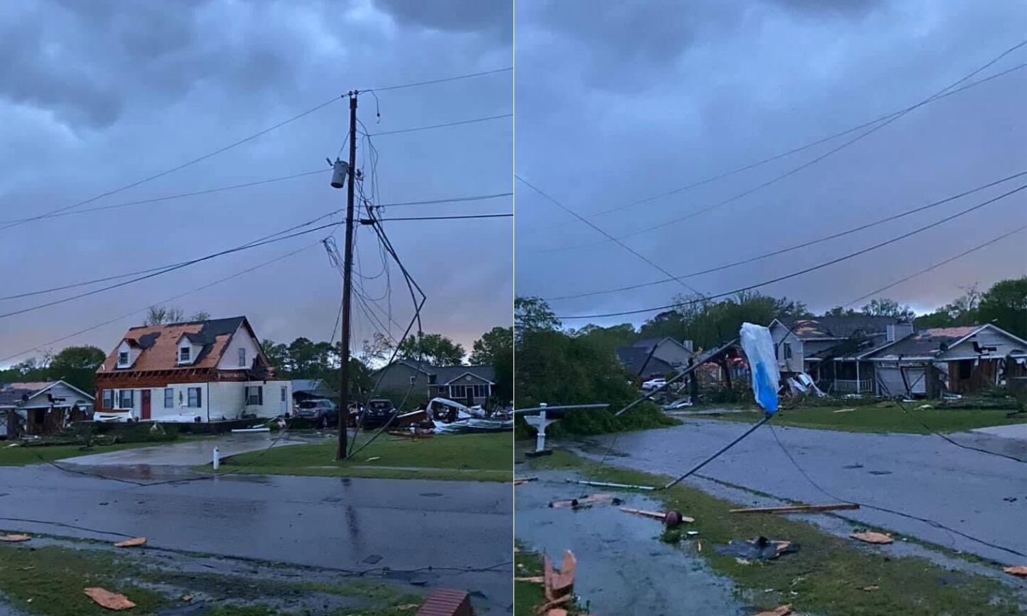 Severe storms leave damage across Alabama