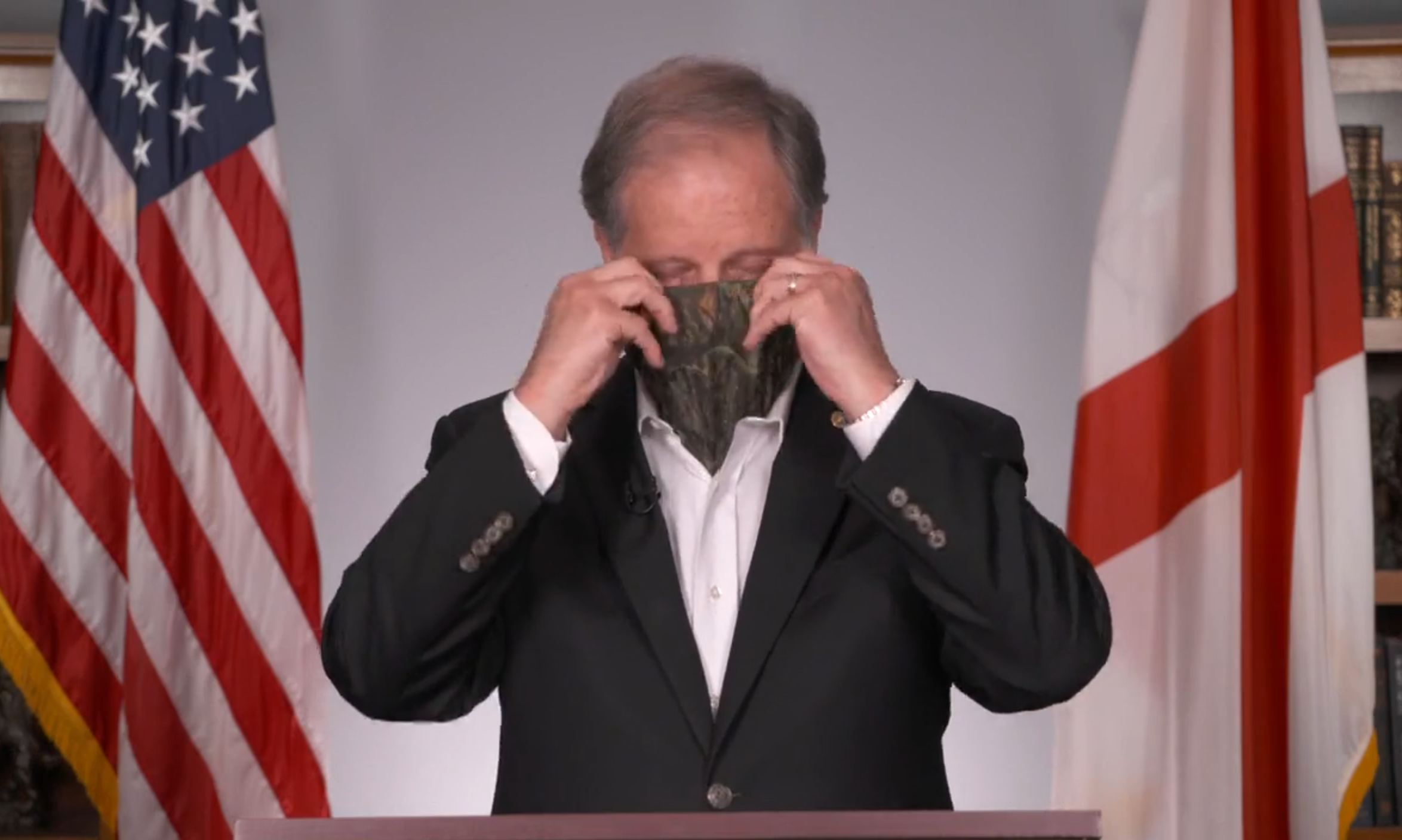 Jones: Tuberville is undermining governor’s mask order