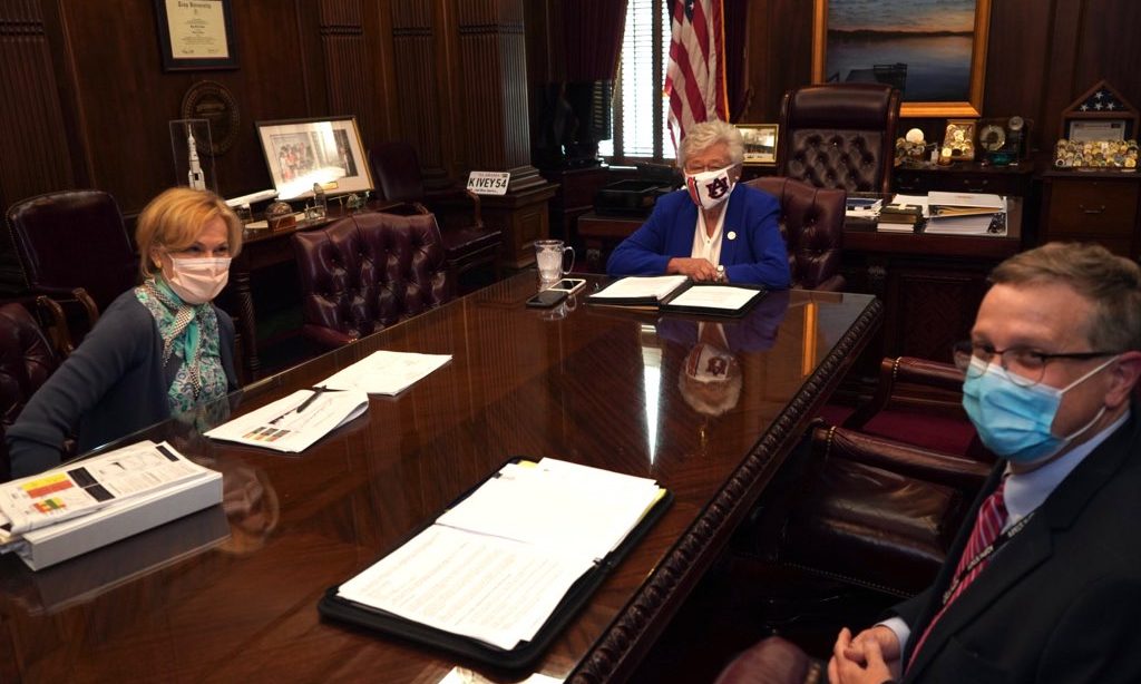 White House task force member worried about the South, meets with Gov. Kay Ivey