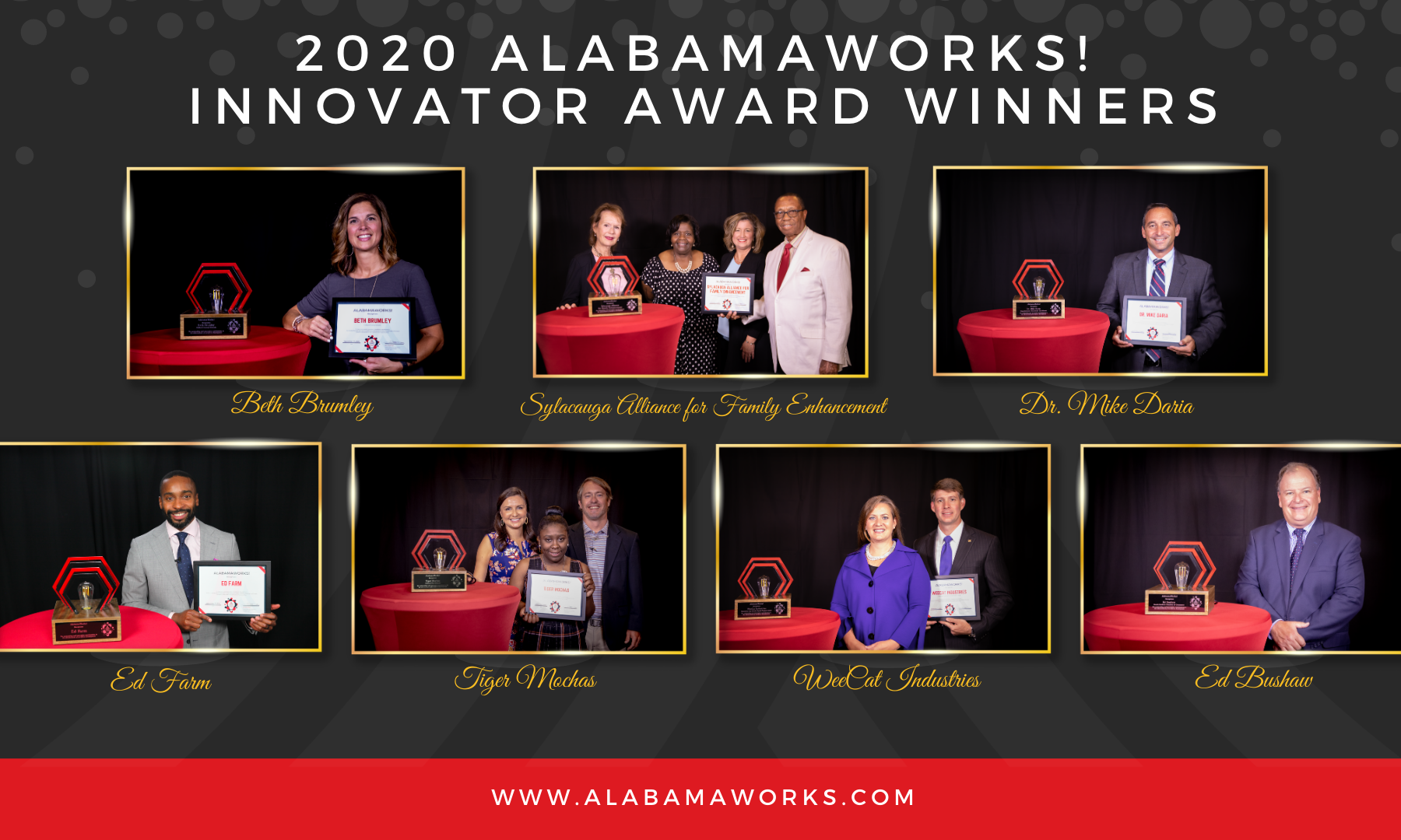 Inaugural Alabama Works innovator awards presented