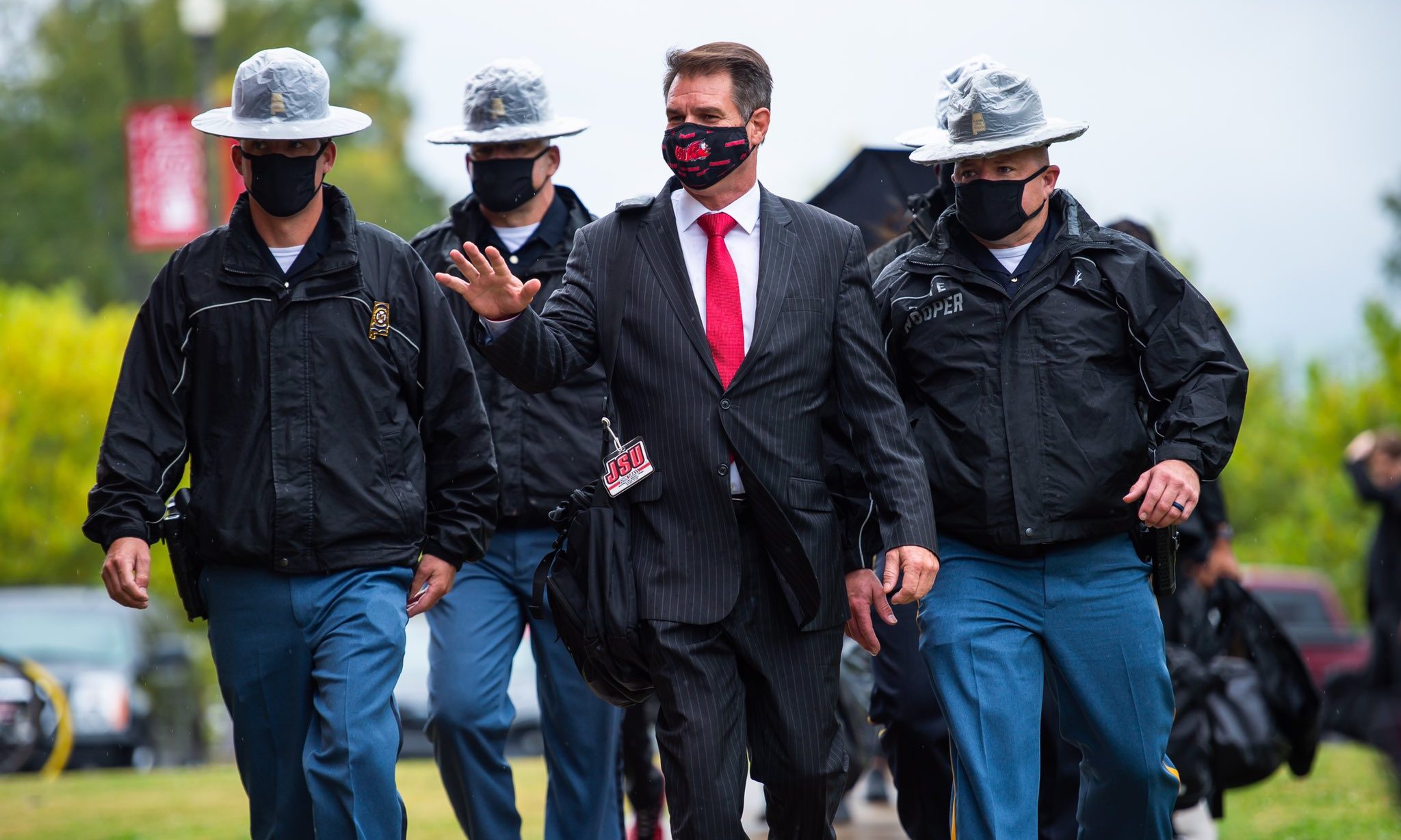 Jacksonville State head football coach tests positive for the coronavirus