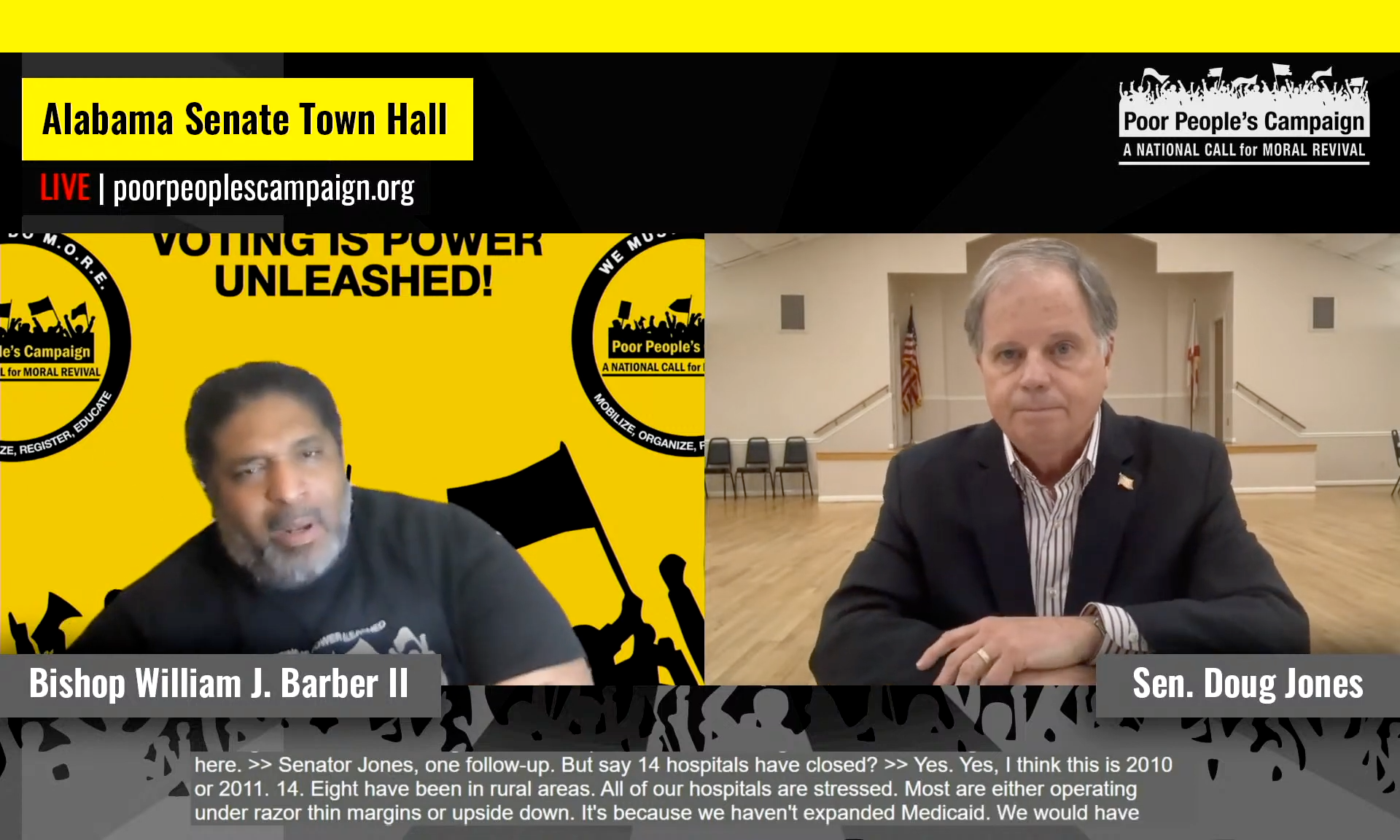 Sen. Doug Jones: “I am exhibit A of what can happen when people turn out and vote”