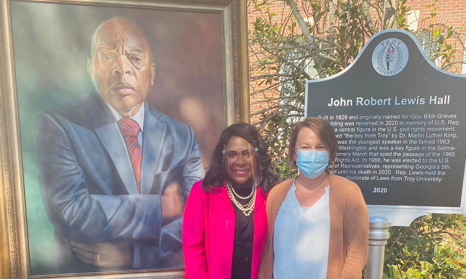 Sewell, Roby speak at dedication of Troy’s John Lewis Hall