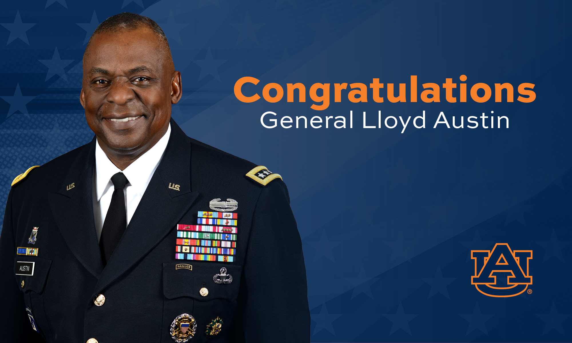 Auburn alumnus, trustee selected to be next secretary of defense