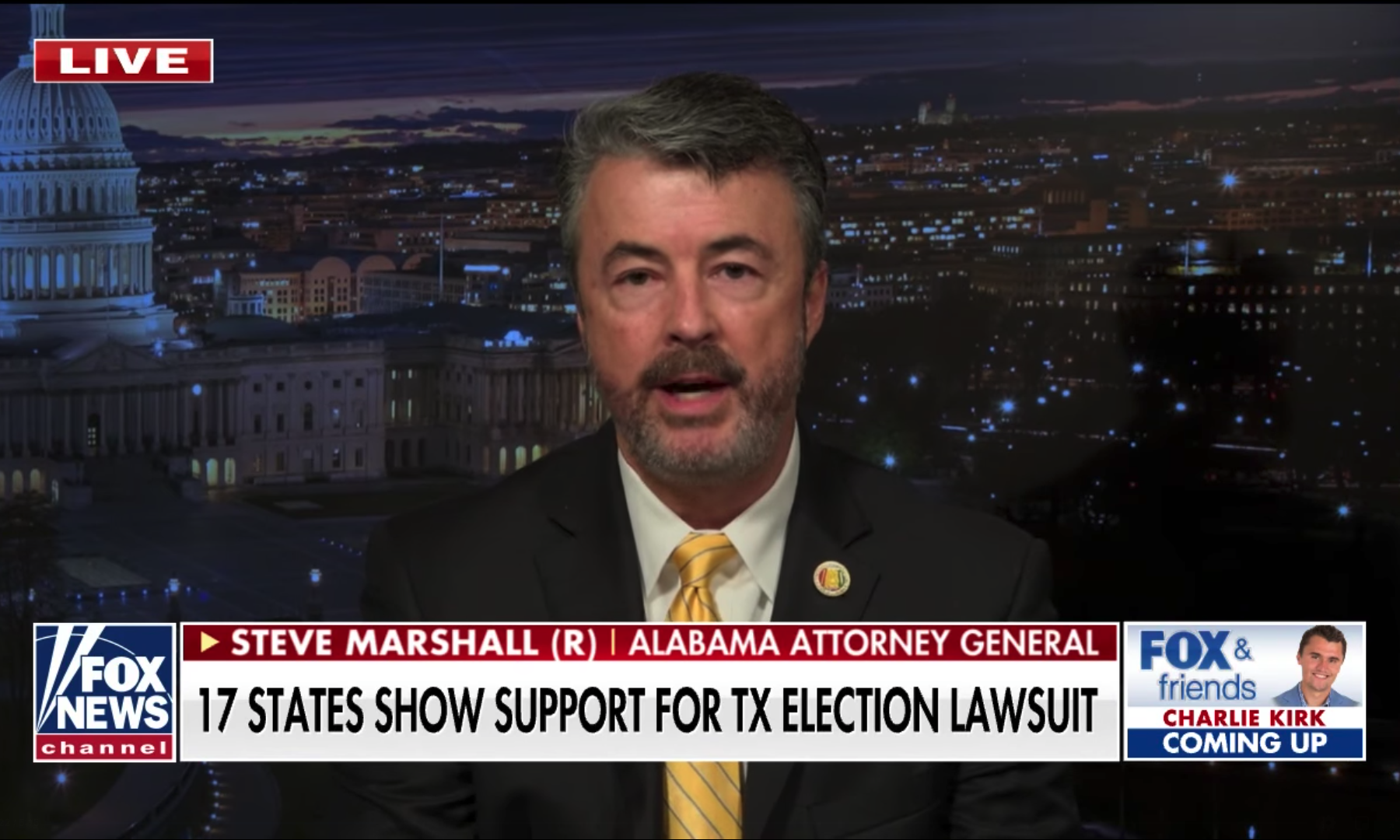 Alabama AG joined election lawsuit despite similar changes in Alabama