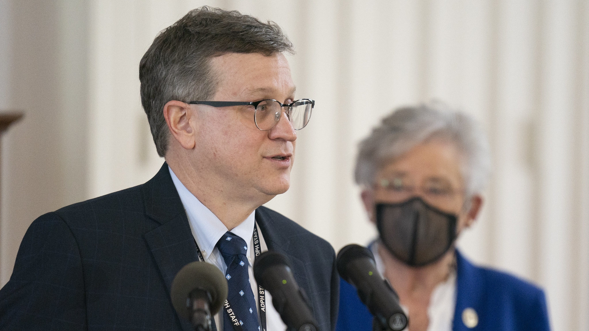 Dr. Scott Harris: New COVID-19 case graph is “almost vertical”