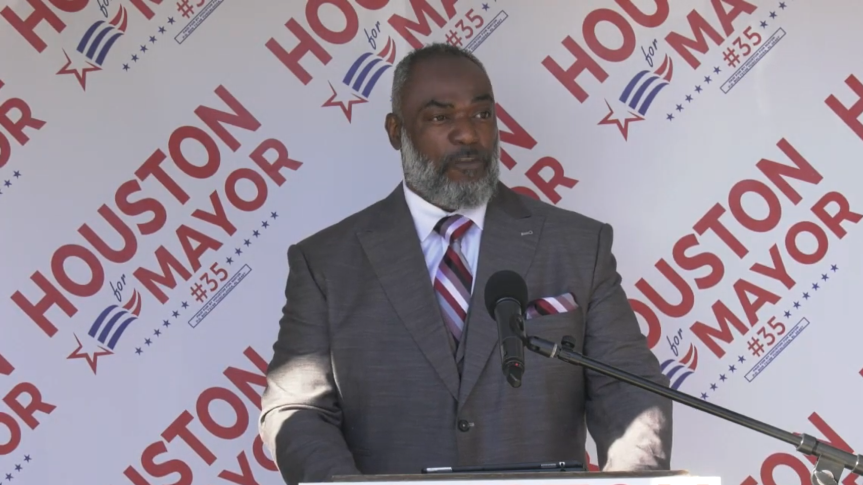 Martin Houston is running for mayor of Tuscaloosa