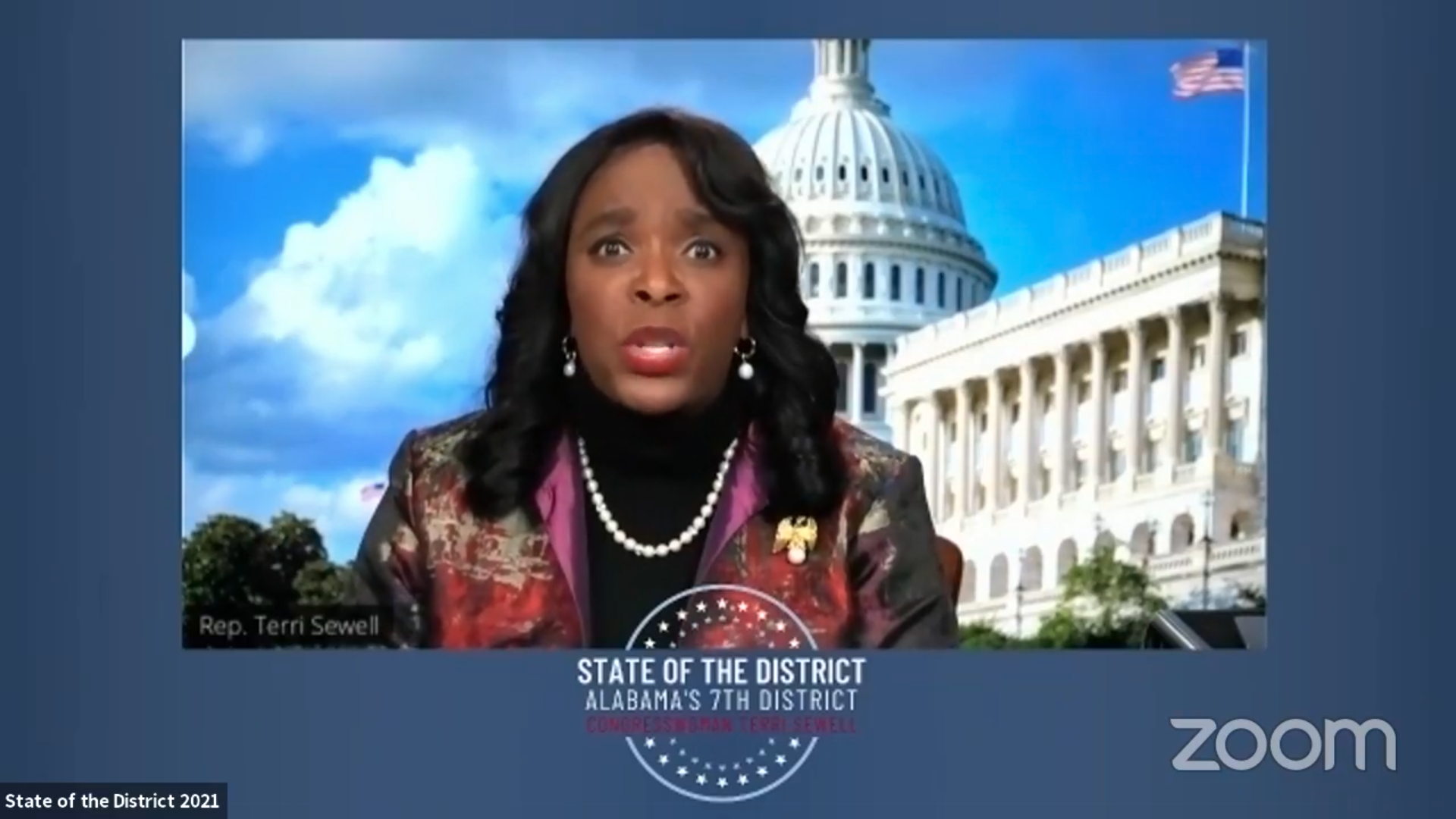 Sewell discusses COVID, Voting Rights Act in State of the District speech