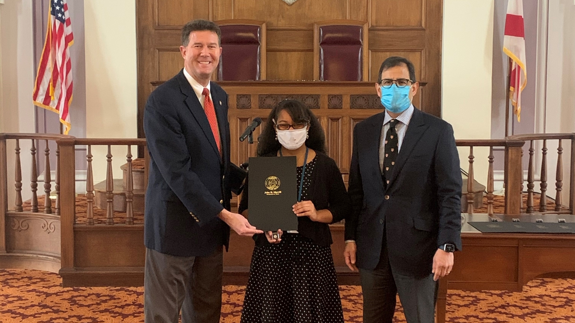 Secretary of state honors staff for service to the state of Alabama