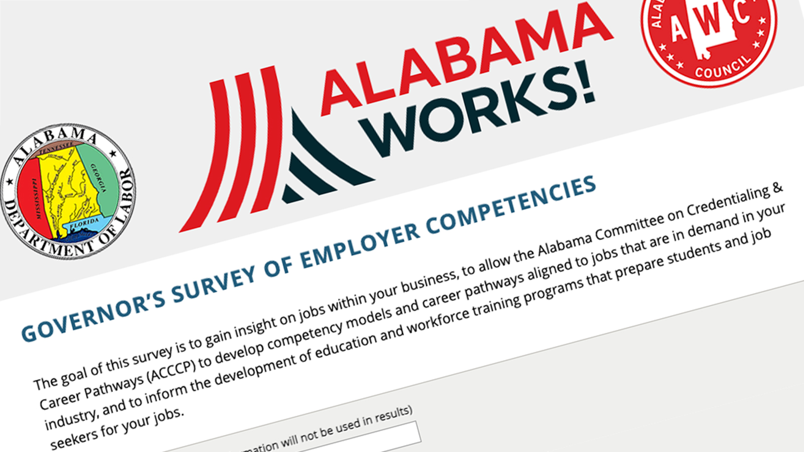 Business survey aims to advance Alabama workforce training system