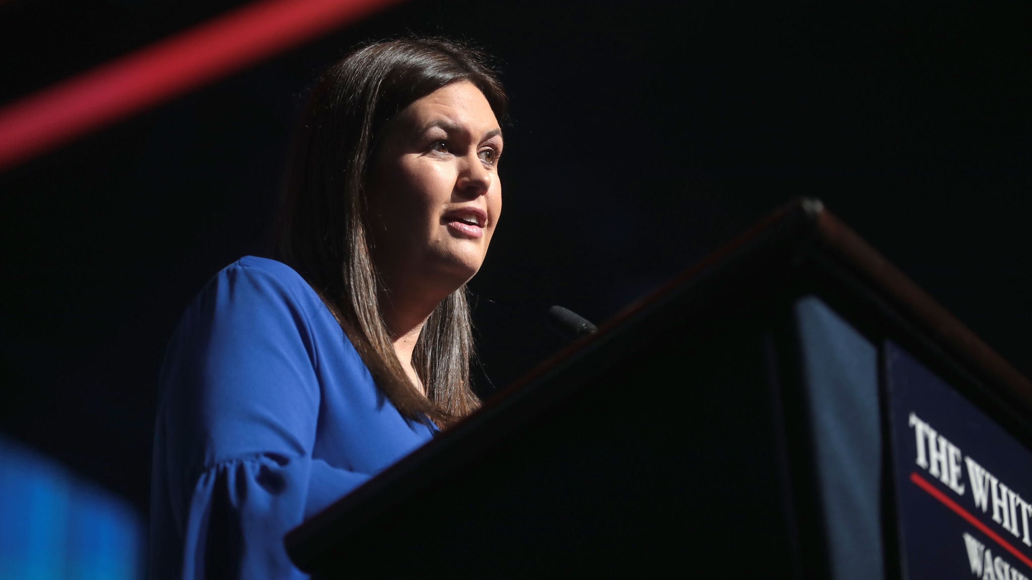 Sarah Sanders attends fundraiser in Birmingham