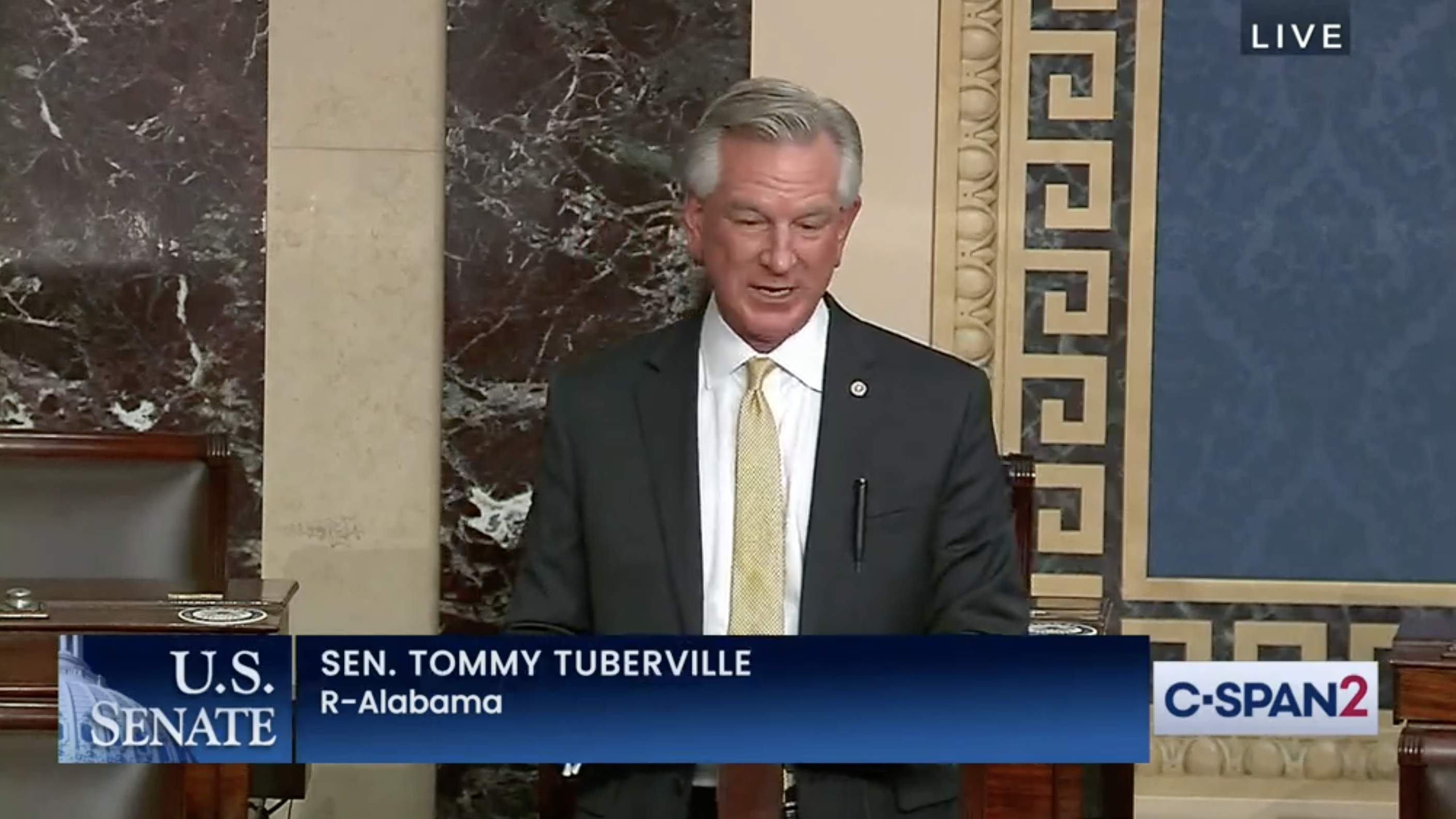 Tuberville expresses concerns about Jan. 6 Commission
