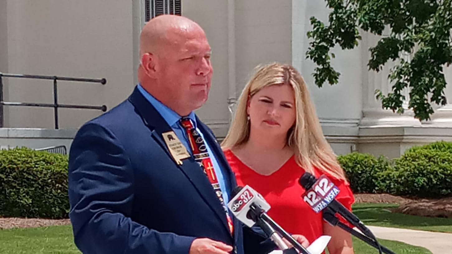 Stacy George says he will not shut down businesses if elected governor