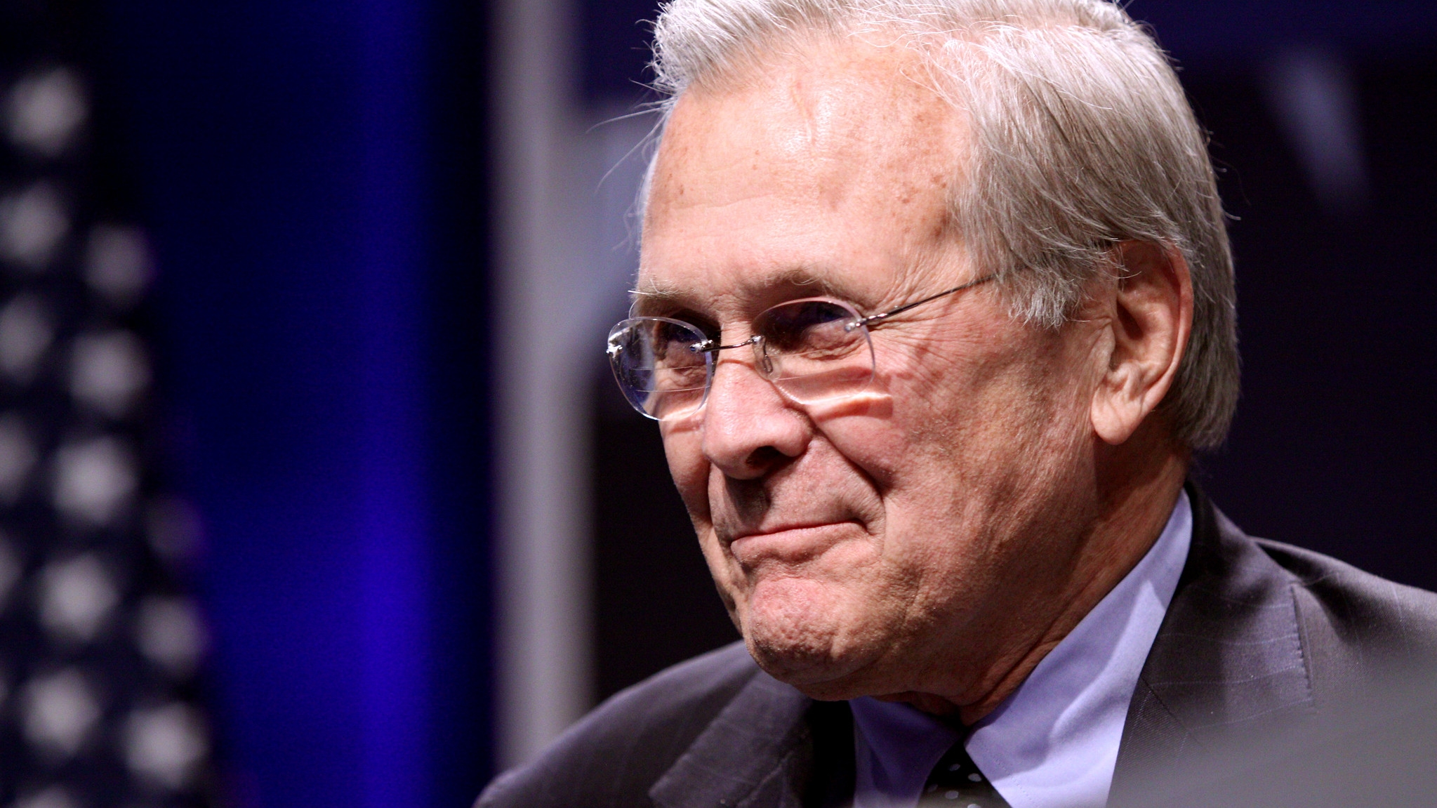 Mike Rogers mourns the passing of Donald Rumsfeld