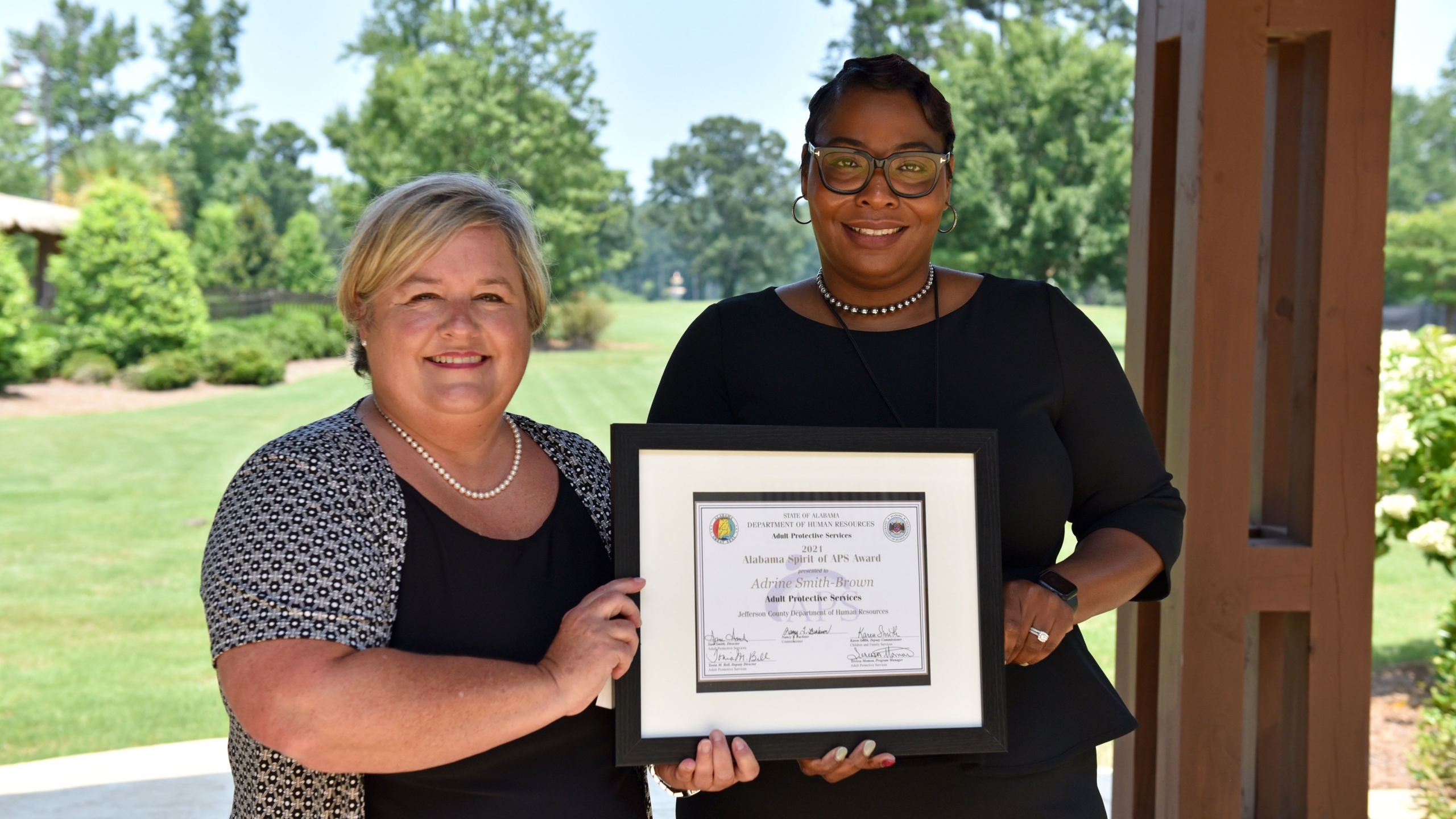 Social worker receives 2021 Alabama Spirit of Adult Protective Services Award