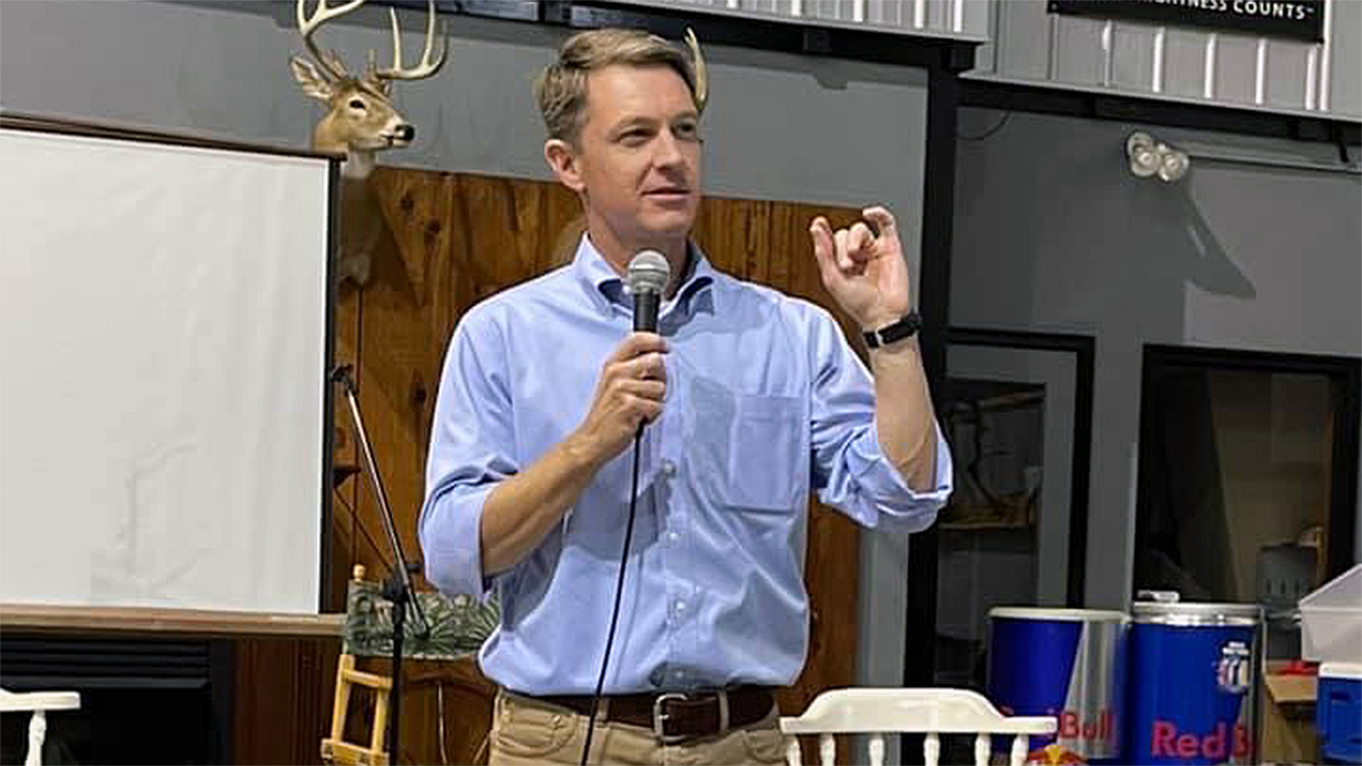 Wes Allen campaigns in St. Clair County