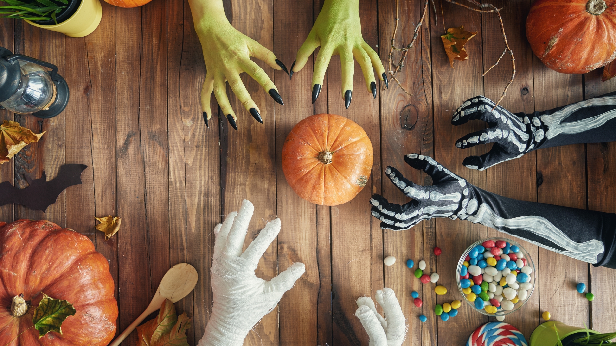 Trick or treat, and screw you!