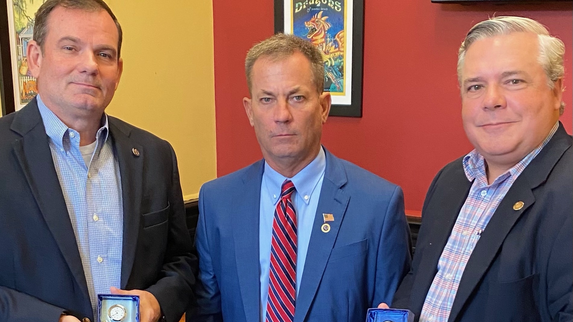 State Reps. Brown, Stringer receive award from national security think tank