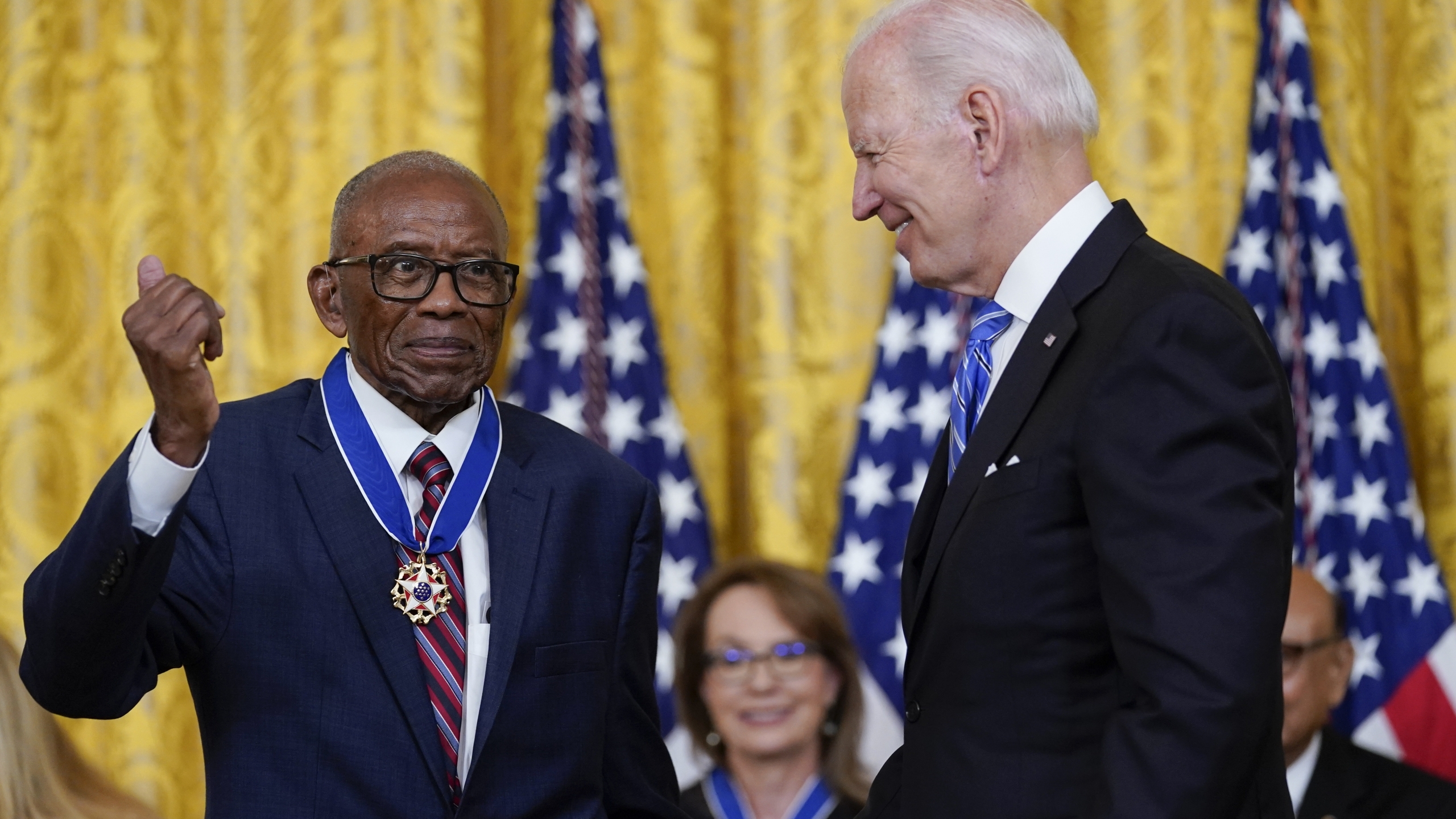 Fred Gray receives Medal of Freedom
