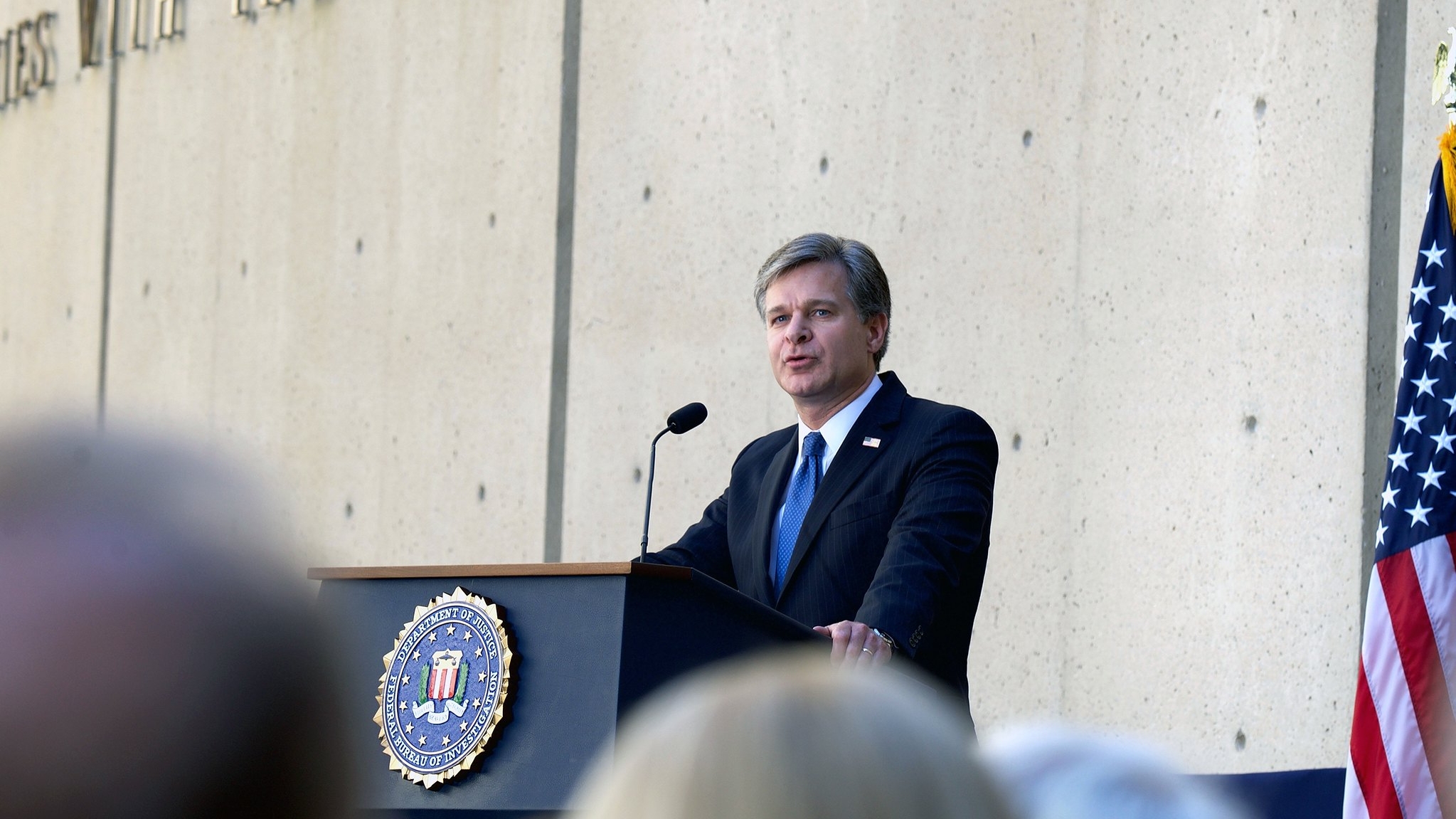 FBI director defends bureau after Mar-A-Lago raid