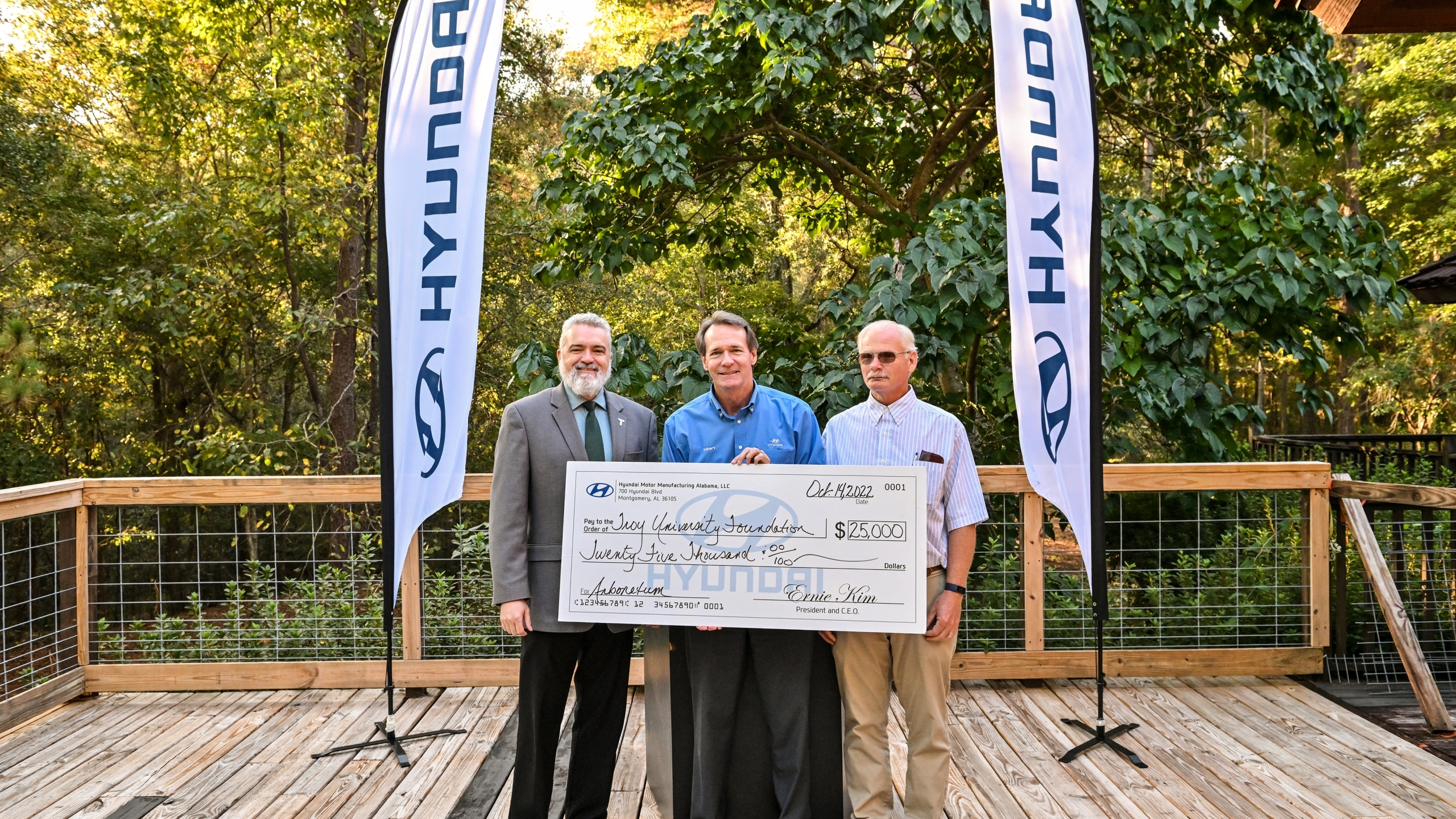 Troy University Arboretum awarded $25,000 grant for continued upgrades